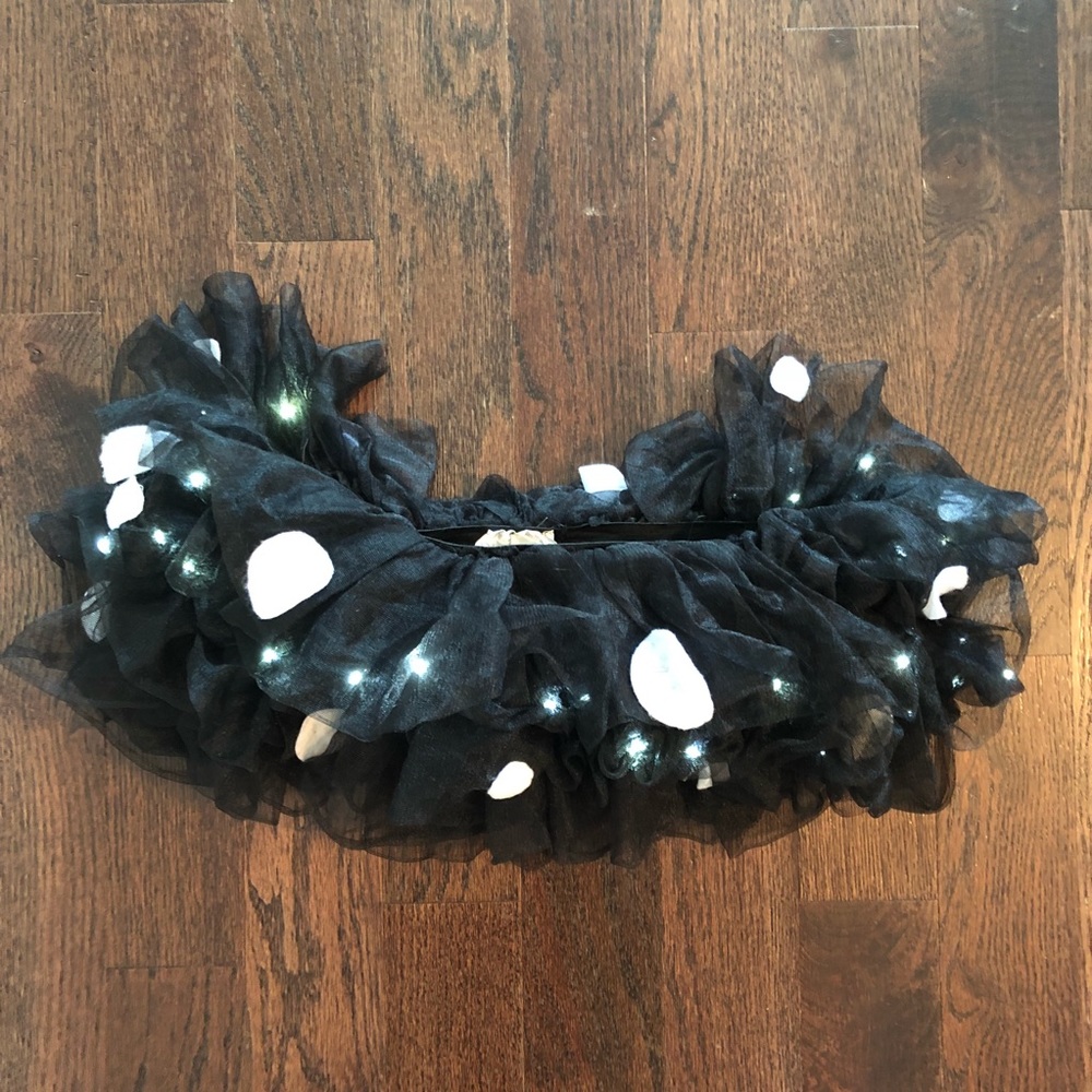 Black Tutu w/ Twinkle Lights Rave Halloween Costume